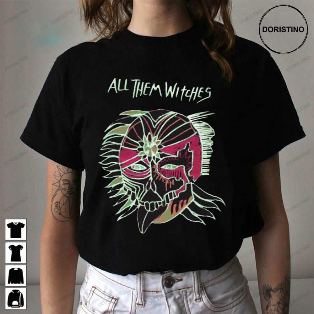 Scary Face All Them Witches Awesome Shirts